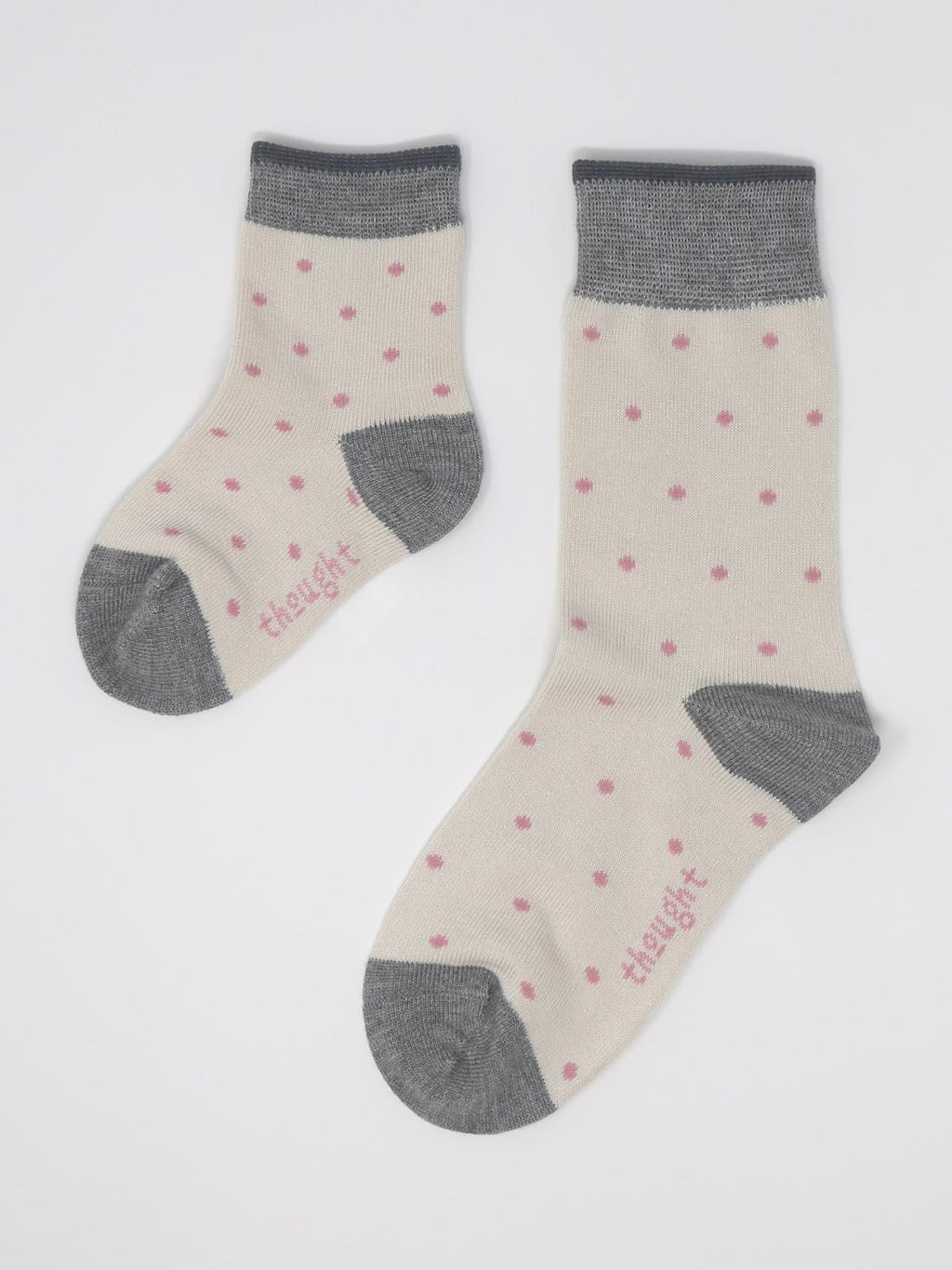 Rose Bamboo Baby Spot & Stripe Socks Gift