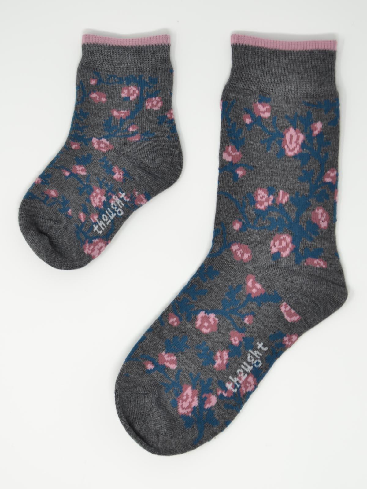 Rose Bamboo Baby Spot & Stripe Socks Gift